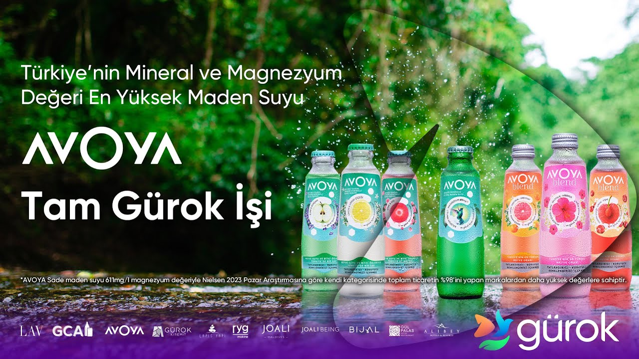 Türkiye’nin Mineral ve Magnezyum Değeri En Yüksek Maden Suyu AVOYA Tam Gürok İşi