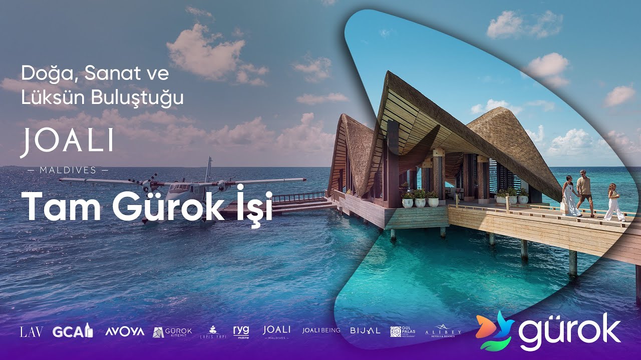 Doğa Sanat ve Lüksün Buluştuğu JOALI Maldives Tam Gürok İşi