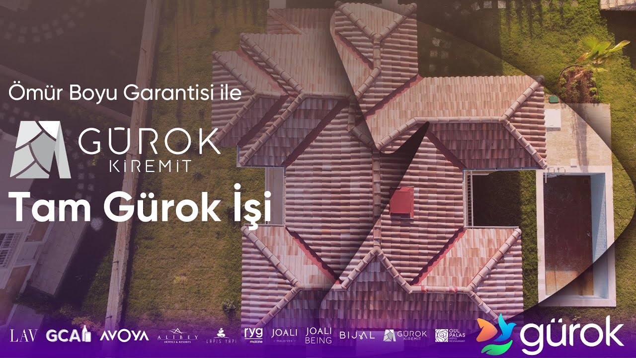 Patentli Kaplama Teknolojisi ile Zamansız Çatılar Gürok Kiremit Tam Gürok İşi